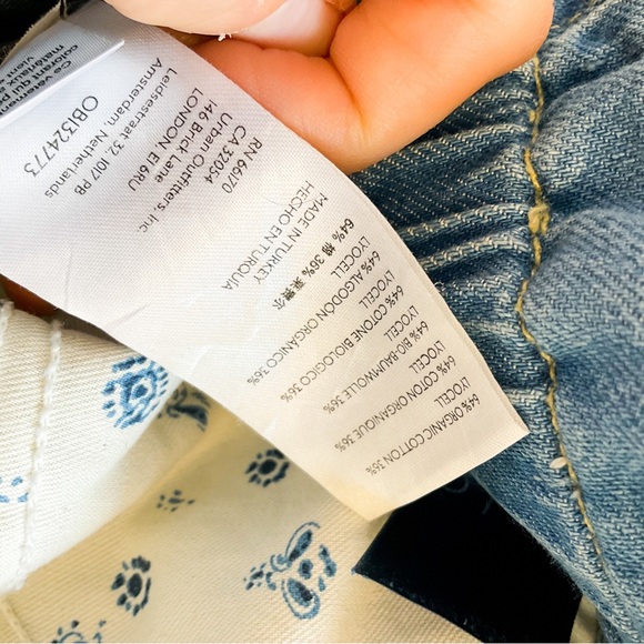 Anthropologie | PILCRO & LETTERPRESS Blue Demin Wide Legged Jeans - Picture 13 of 16